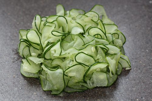 Freebie Cucumber Salad