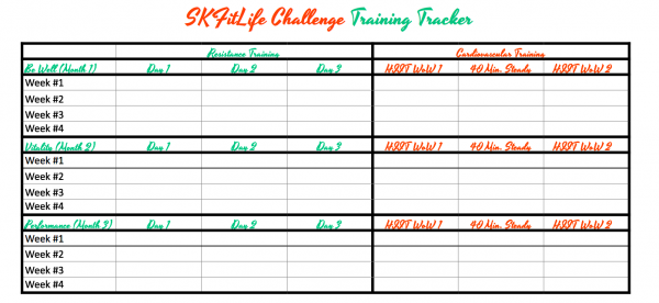 Training Schedule